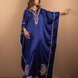 Zainab Chottani | Semi Formals | DEEP BLUE BLOSSOM