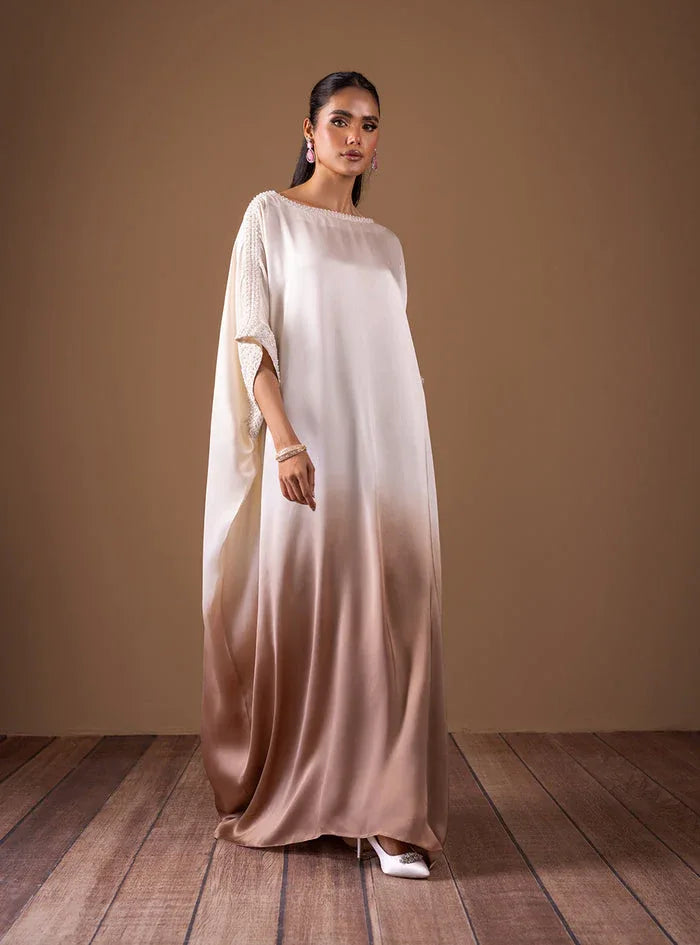 Zainab Chottani | The Kaftan Edit | Champagne Flame - Rang-e-Khaas