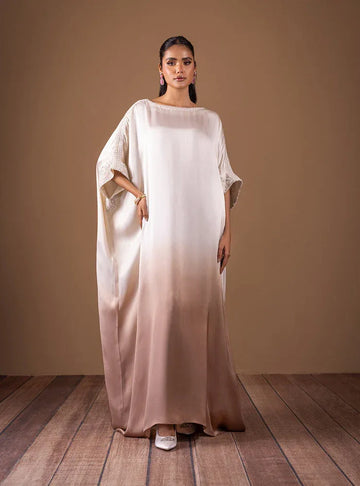 Zainab Chottani | The Kaftan Edit | Champagne Flame - Rang-e-Khaas