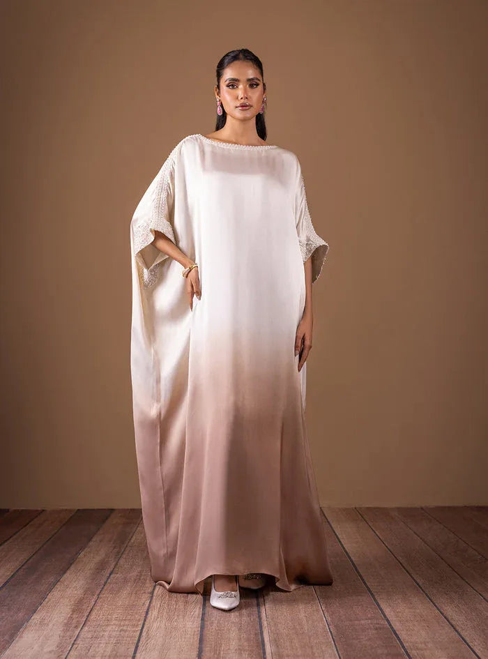 Zainab Chottani | The Kaftan Edit | Champagne Flame - Rang-e-Khaas