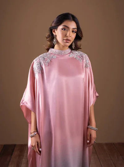 Zainab Chottani | The Kaftan Edit | Pink Flame - Rang-e-Khaas