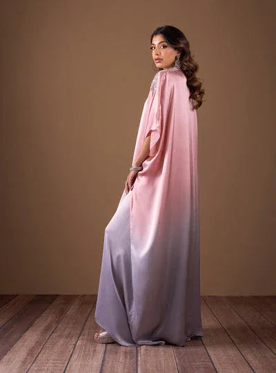 Zainab Chottani | The Kaftan Edit | Pink Flame - Rang-e-Khaas