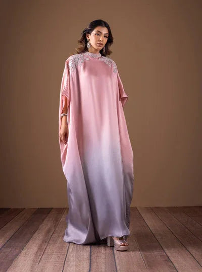 Zainab Chottani | The Kaftan Edit | Pink Flame - Rang-e-Khaas
