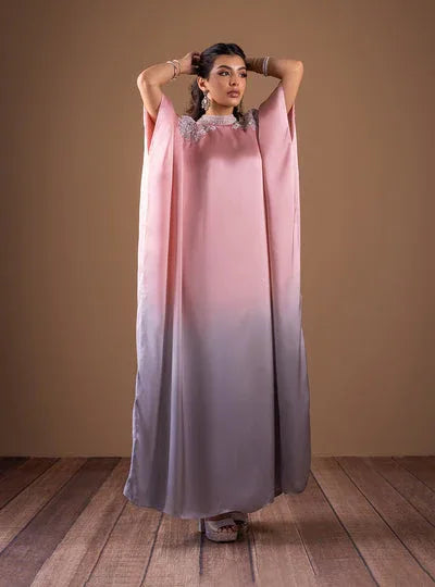 Zainab Chottani | The Kaftan Edit | Pink Flame - Rang-e-Khaas