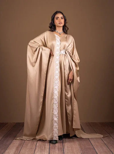 Zainab Chottani | The Kaftan Edit | Butter Vanila Flair - Rang-e-Khaas