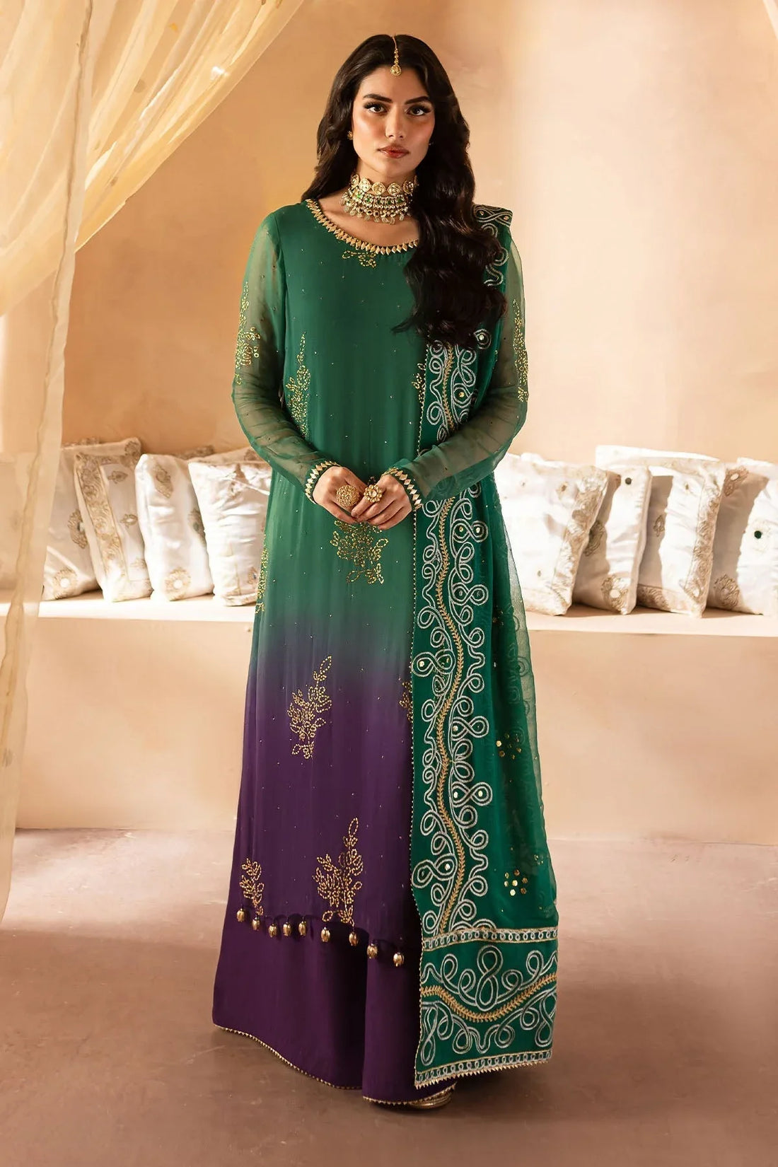 Nureh | Mukeshkari Formals | MK-01 - Rang-e-Khaas