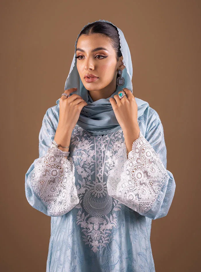 Zainab Chottani | The Kaftan Edit | Aqua Sophistication - Rang-e-Khaas
