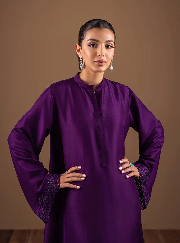 Zainab Chottani | The Kaftan Edit | Purple Night - Rang-e-Khaas