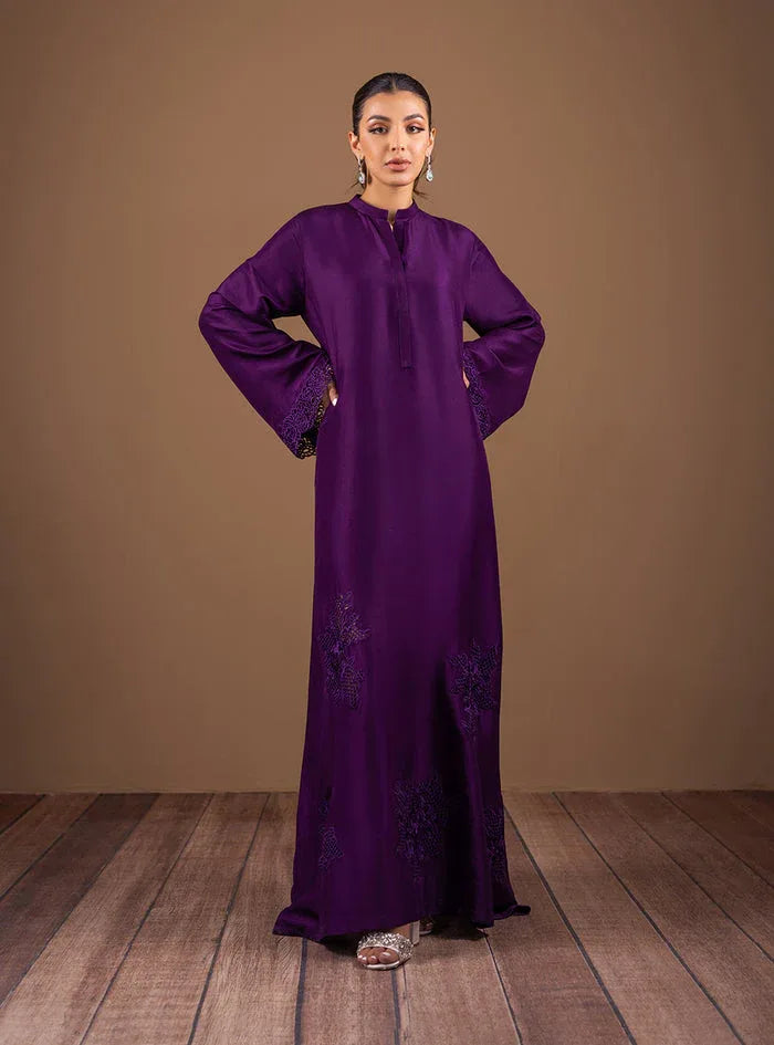 Zainab Chottani | The Kaftan Edit | Purple Night - Rang-e-Khaas