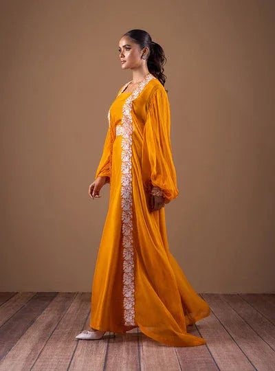 Zainab Chottani | The Kaftan Edit | Amber Flow - Rang-e-Khaas