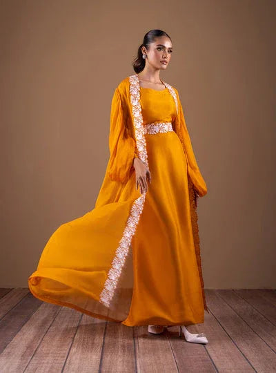 Zainab Chottani | The Kaftan Edit | Amber Flow - Rang-e-Khaas