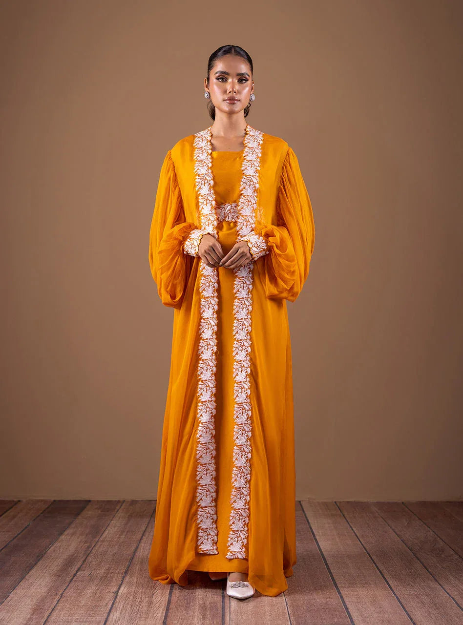 Zainab Chottani | Semi Formals | AMBER FLOW - Rang-e-Khaas