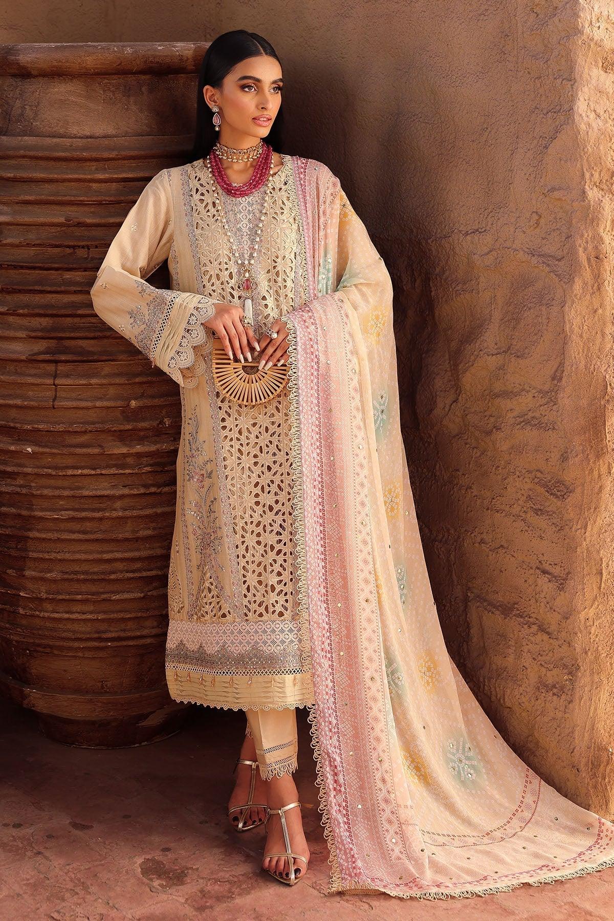 Nureh | Bazaar Lawn | NE-159 - Rang-e-Khaas