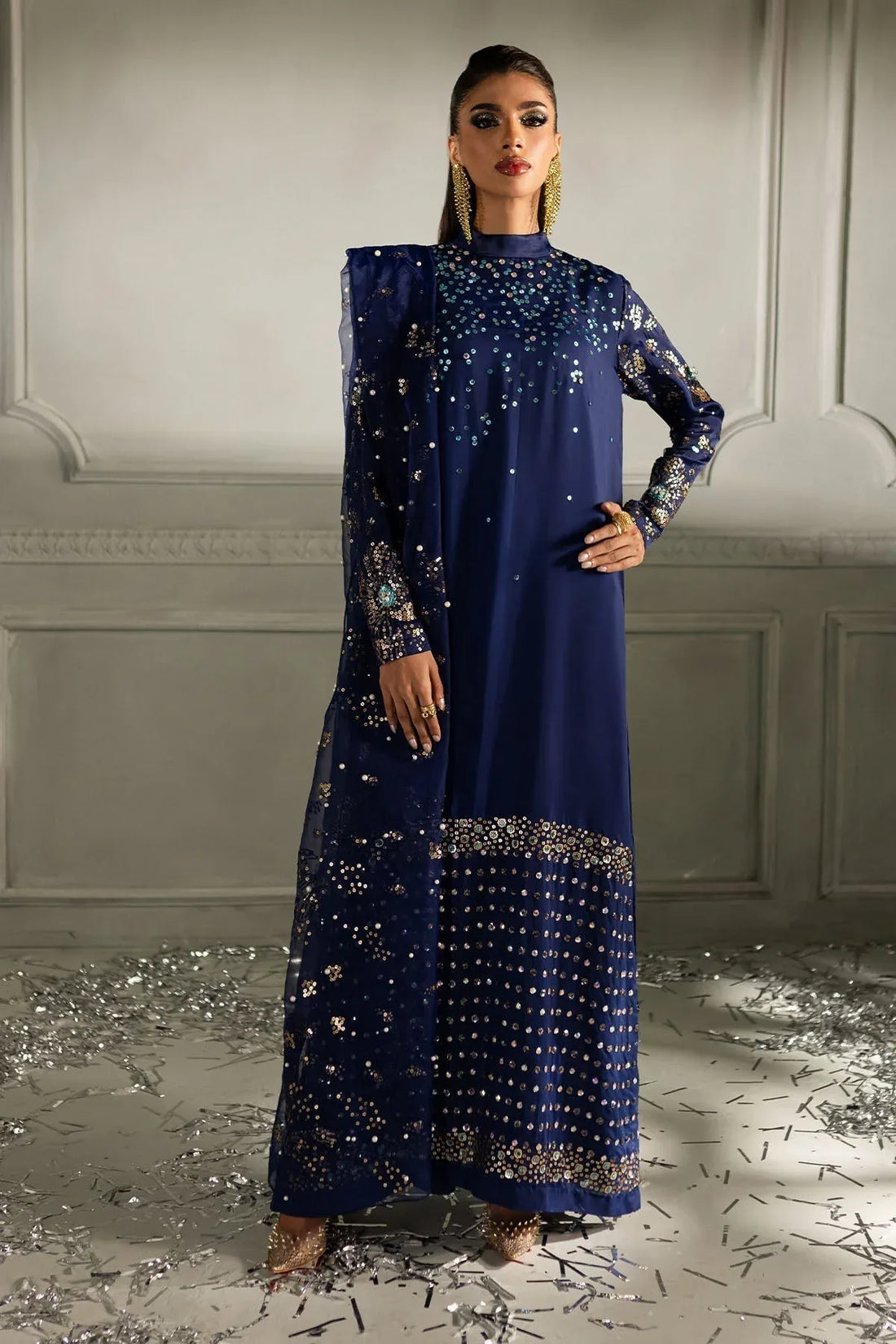 Nureh | Tiny Twinkles | Sunset Sparkle TW-07 - Rang-e-Khaas