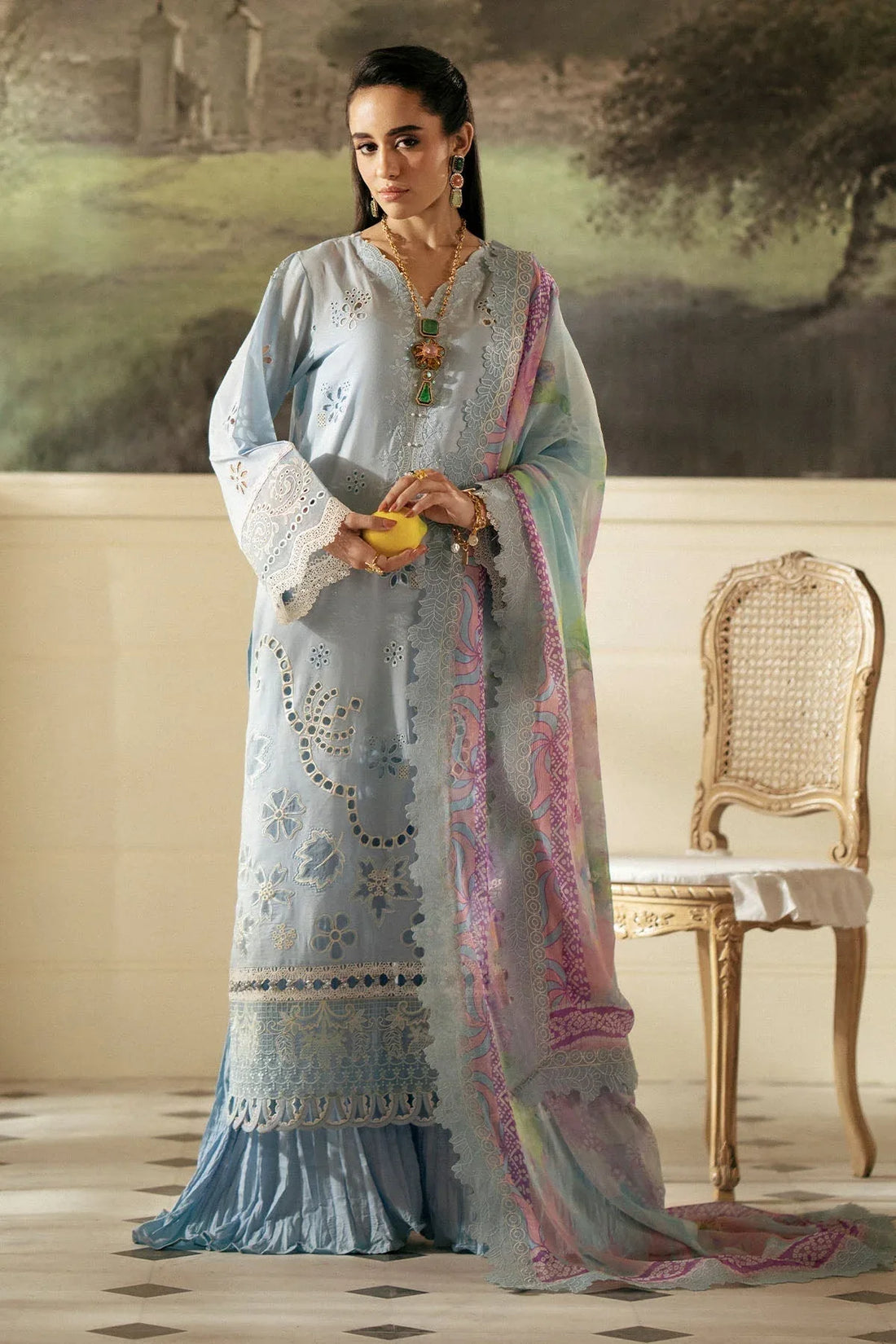 Nureh | Maya Lawn | NS-145 - Rang-e-Khaas