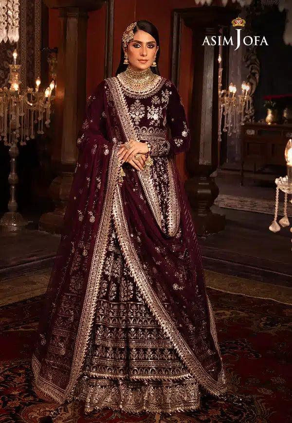 Asim Jofa | Makhmal Wedding Velvet 23 | AJMM-11 - Rang-e-Khaas