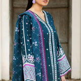 Farasha | Summer Weaves Embroidered Lawn | Blue Allure