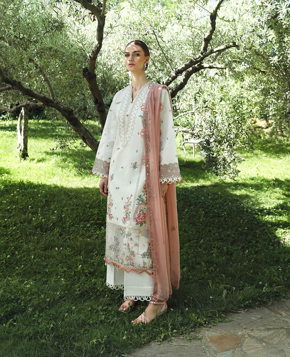 Republic Womenswear | Aylin Summer Lawn 24 | Camellia (D3-B) - Rang-e-Khaas