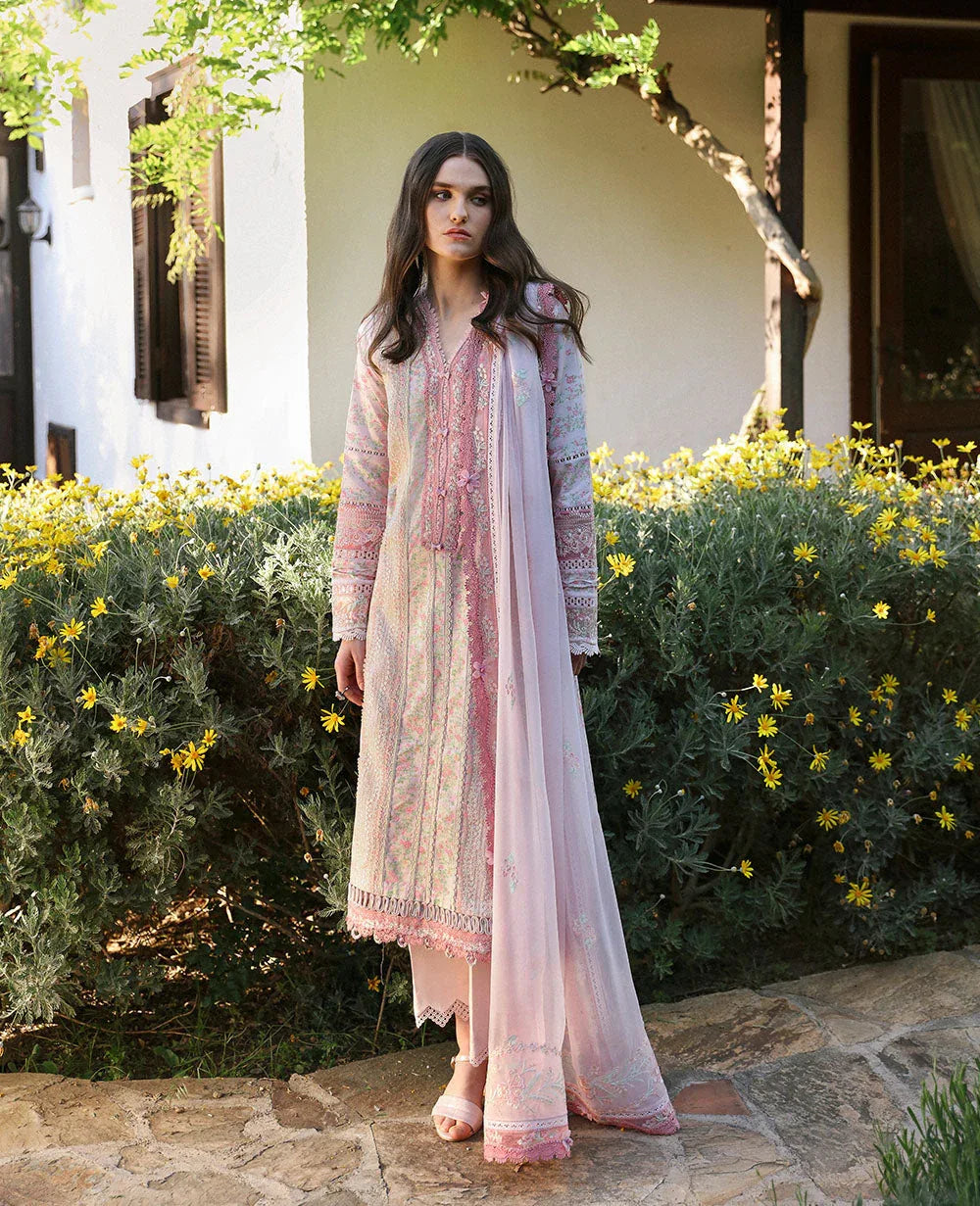 Republic Womenswear | Aylin Summer Lawn 24 | Rosa (D8-B) - Rang-e-Khaas