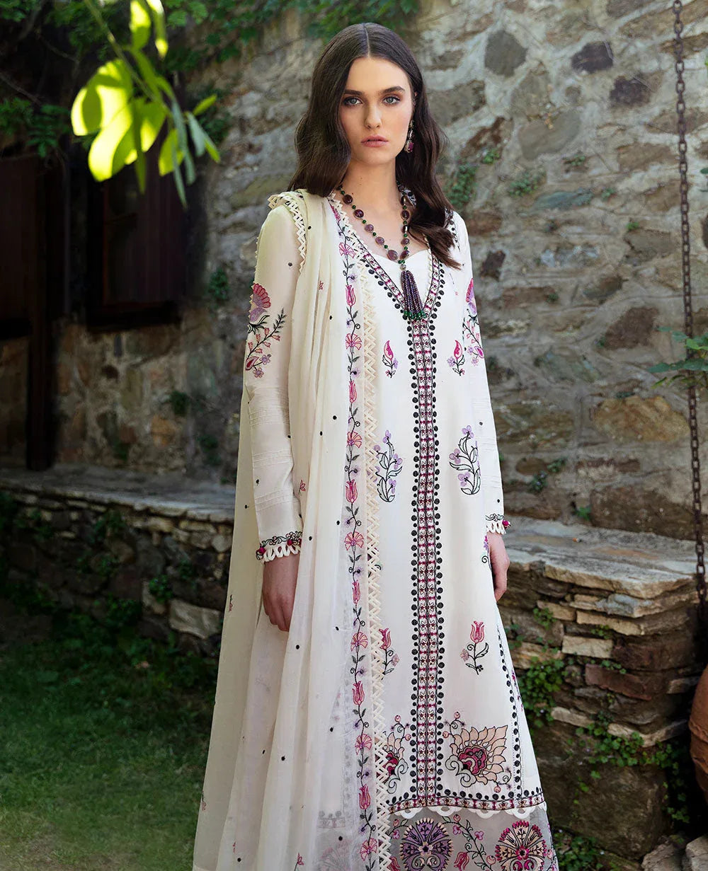 Republic Womenswear | Aylin Summer Lawn 24 | Muguet (D1-B) - Rang-e-Khaas