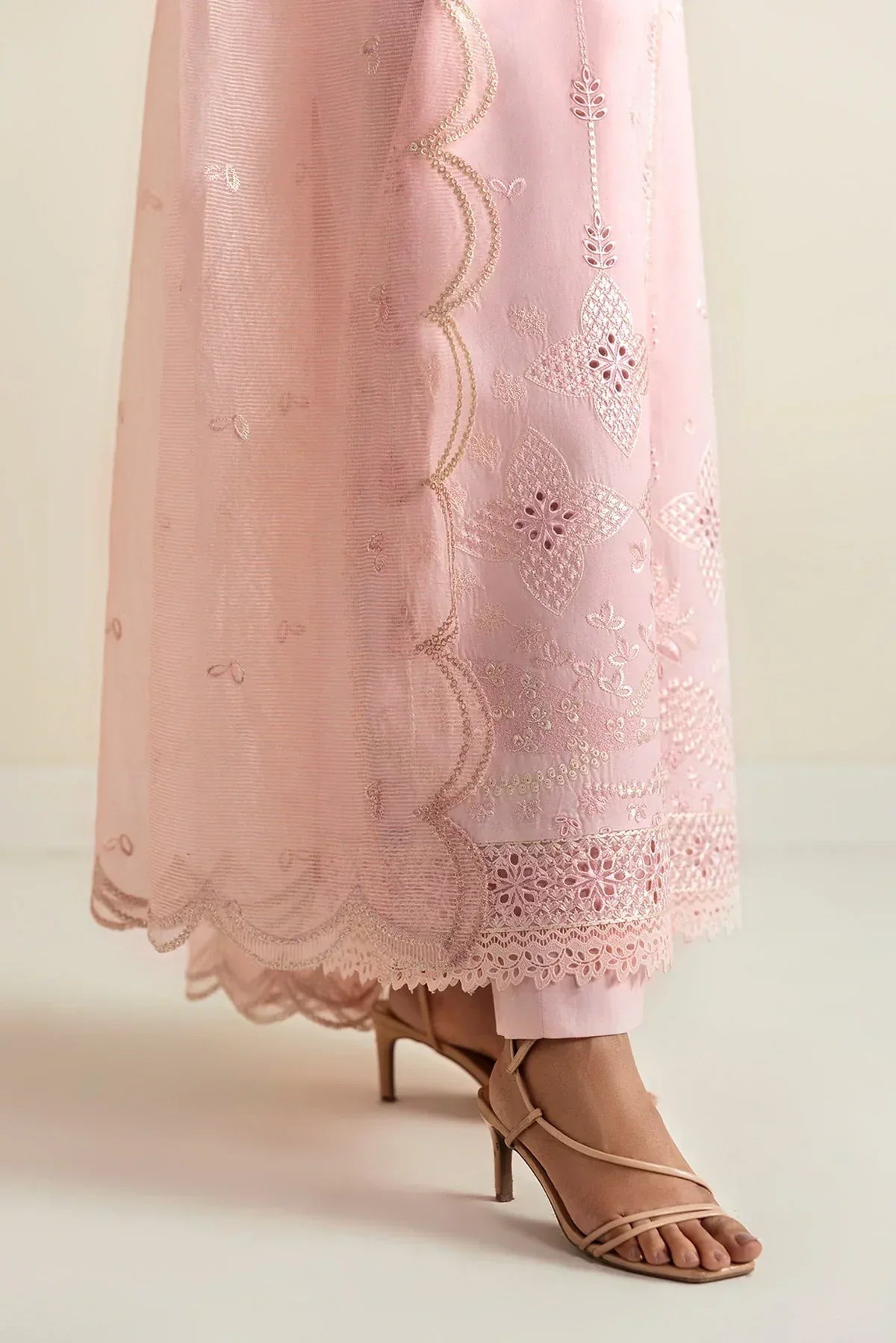 Afrozeh | Basic Pret 25 | Dewy Lilac - Rang-e-Khaas