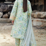 Farasha | Printed Essentials | Mint Bloom