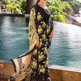 ELAF Signature Embroidered Lawn Unstitched 3Pc Suit ESL-06A ECLIPSED DREAM