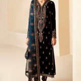 JAZMIN__Embroidered Velvet Formal VF-2028