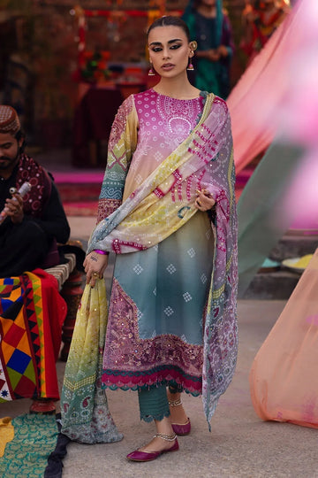 Nureh | Bazaar Lawn | NS-134 - Rang-e-Khaas
