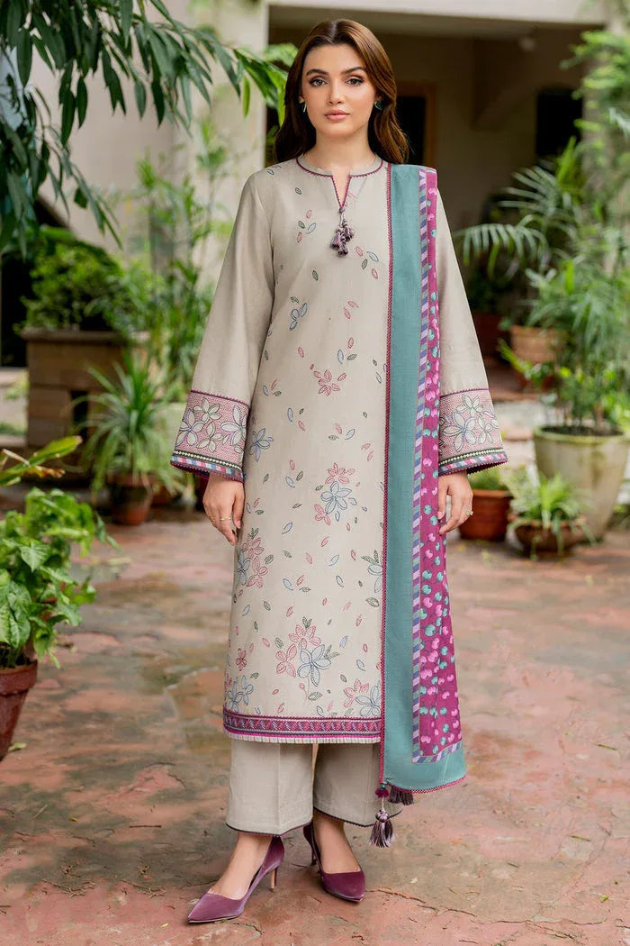 Jazmin | Winter Edition 24 | KHADDAR UW-0052 - Rang-e-Khaas