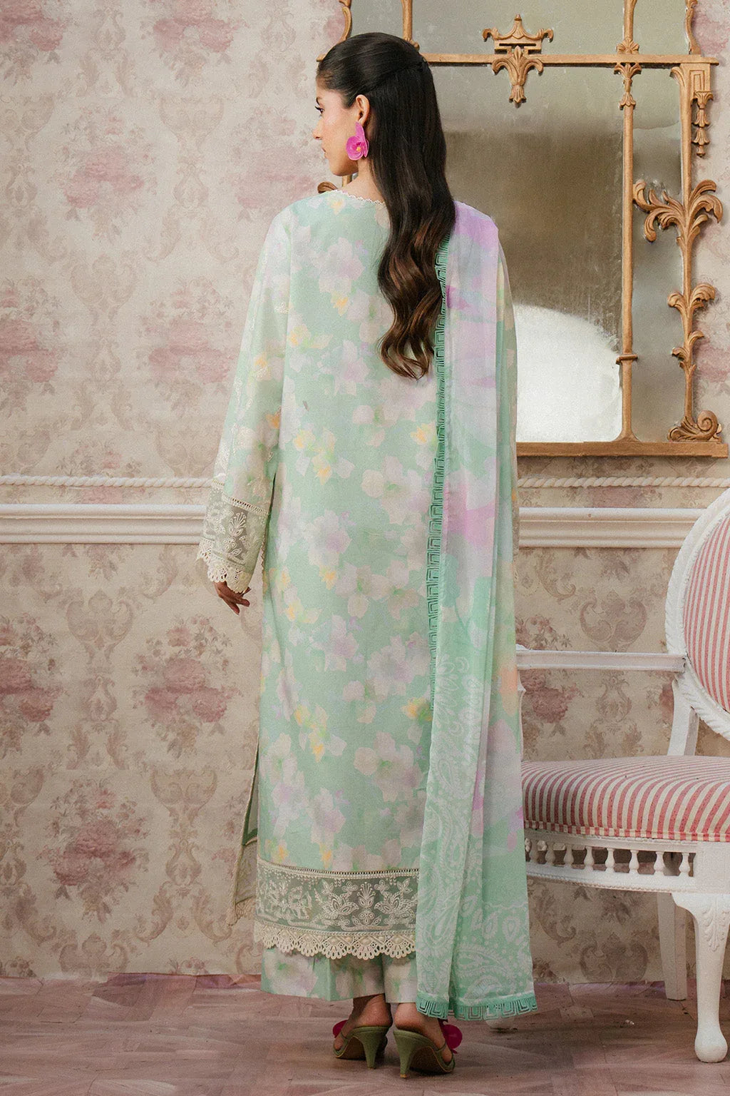 Ayzel | Armelia Printed Lawn 25 | Liora - Rang-e-Khaas