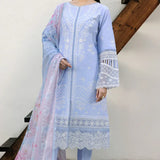 Farasha |Summer weaves | Serene Blue
