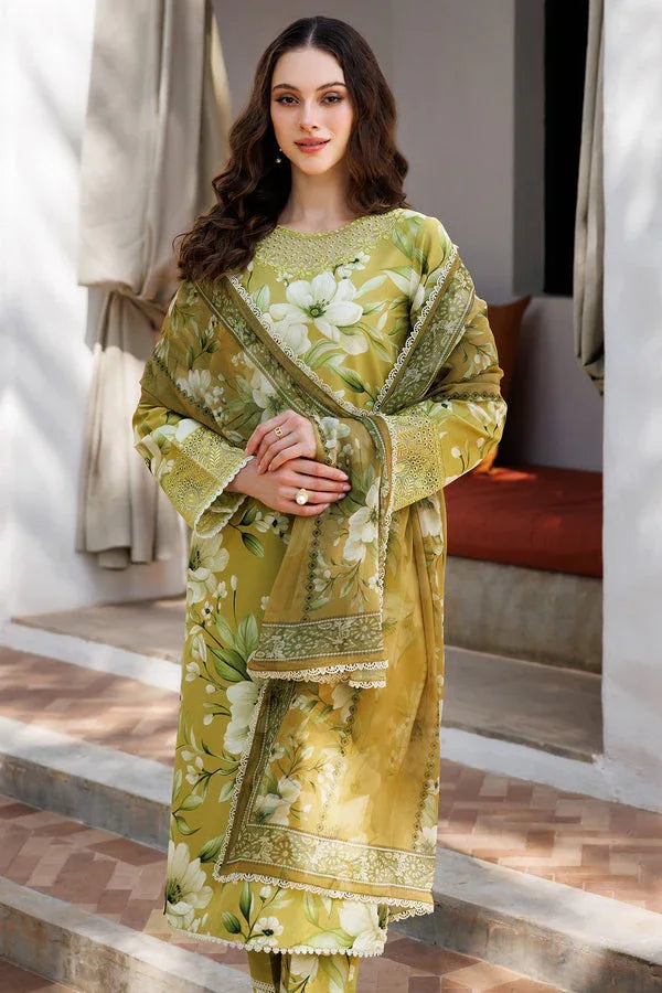 Farasha | Printed Essentials | Marigold Haze - Rang-e-Khaas