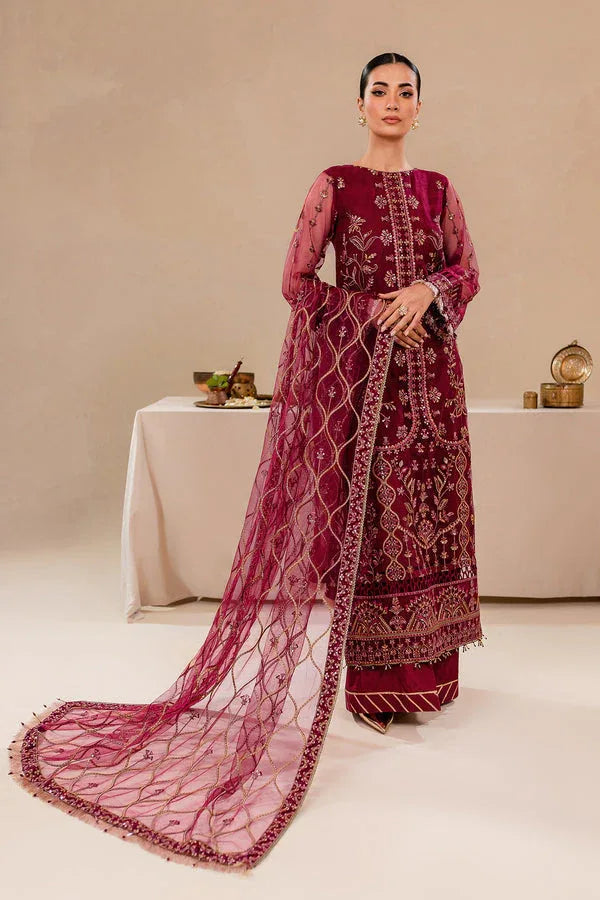 Farasha | Lumiere Formals |ROUGE PINK - Rang-e-Khaas