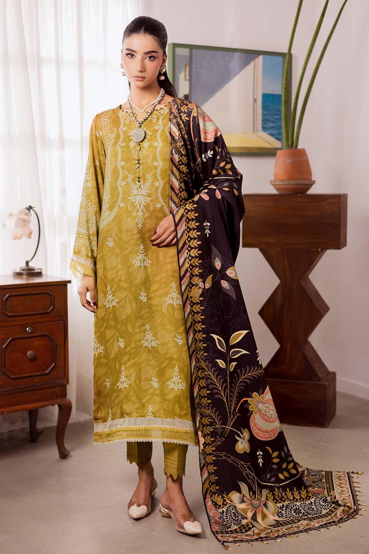 Nureh | Linen Jacquard |  SP-189 - Rang-e-Khaas