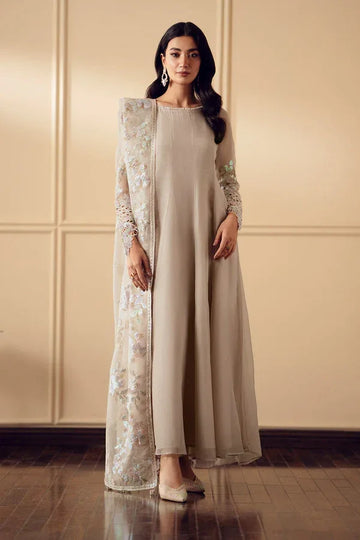 Baroque | Luxury Pret 25 | EMBROIDERED CHIFFON PR-893 - Rang-e-Khaas