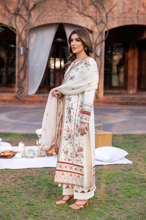 Farasha | Kaavish Lawn 24 | SURREAL WHITE - Rang-e-Khaas
