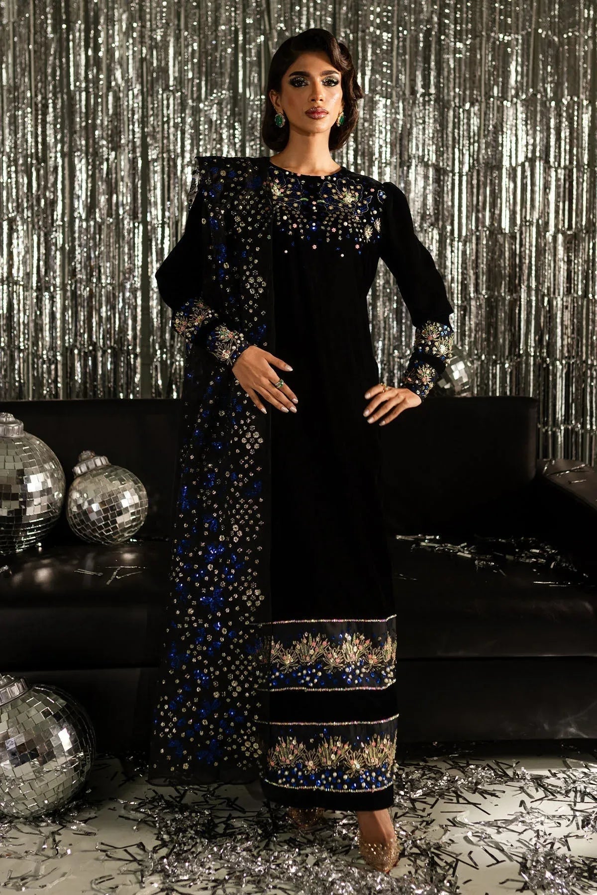 Nureh | Fancy Formals | Moonbeam TW-08 - Rang-e-Khaas