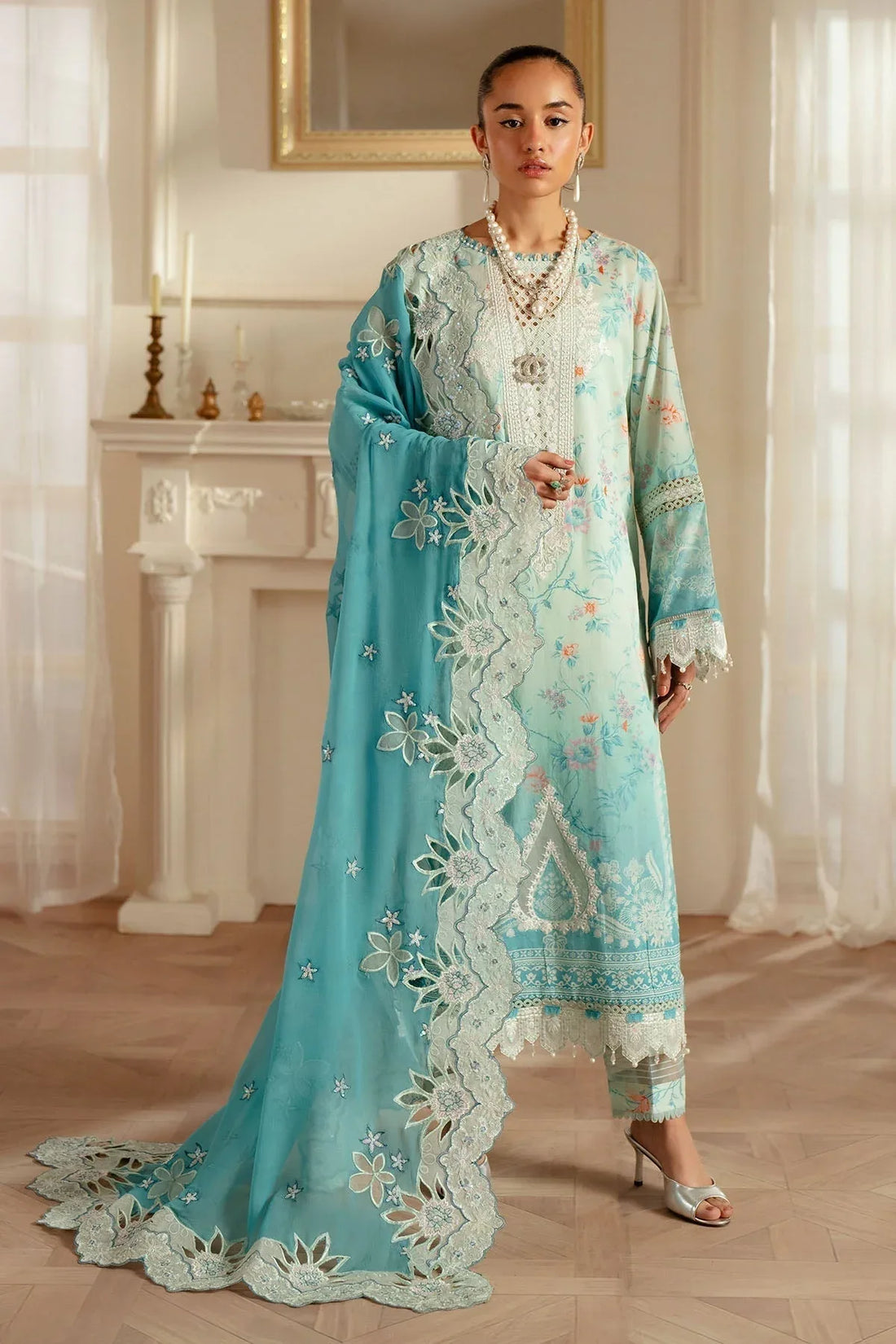 Nureh | Feya Eid Lawn | FE-06 - Rang-e-Khaas