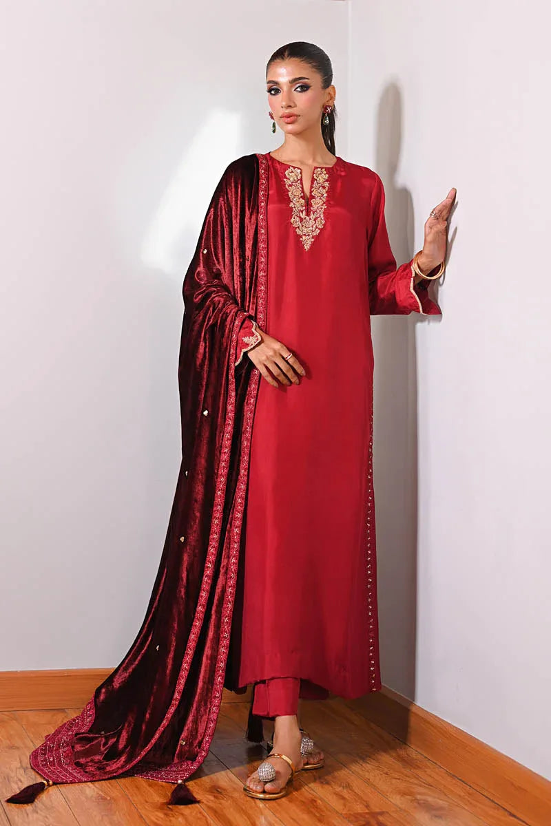 Hue Pret | Farasha Luxury Winter | Nurgul - Rang-e-Khaas