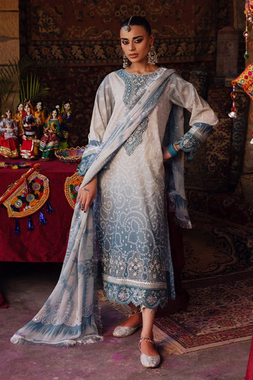 Nureh | Bazaar Lawn | NS-130 - Rang-e-Khaas