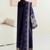 Afrozeh | Basic Pret 25 | Indigo Plum