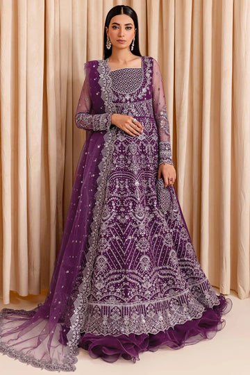 Farasha | Lumiere Formals | Plum Passion - Rang-e-Khaas