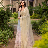 Faiza Saqlain | Zinnia Lawn 25 | Freesia