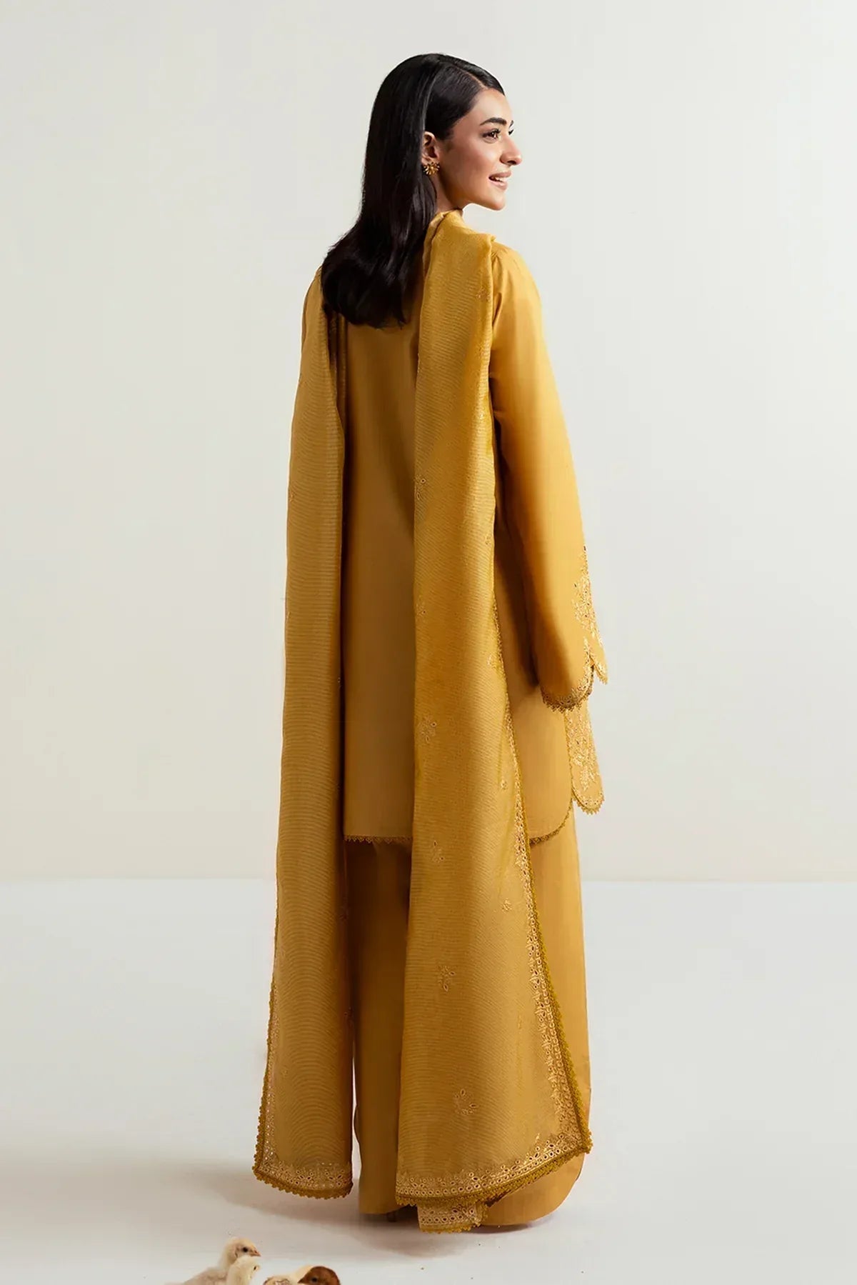 Afrozeh | Basic Pret 25 | Honeydew Hues - Rang-e-Khaas