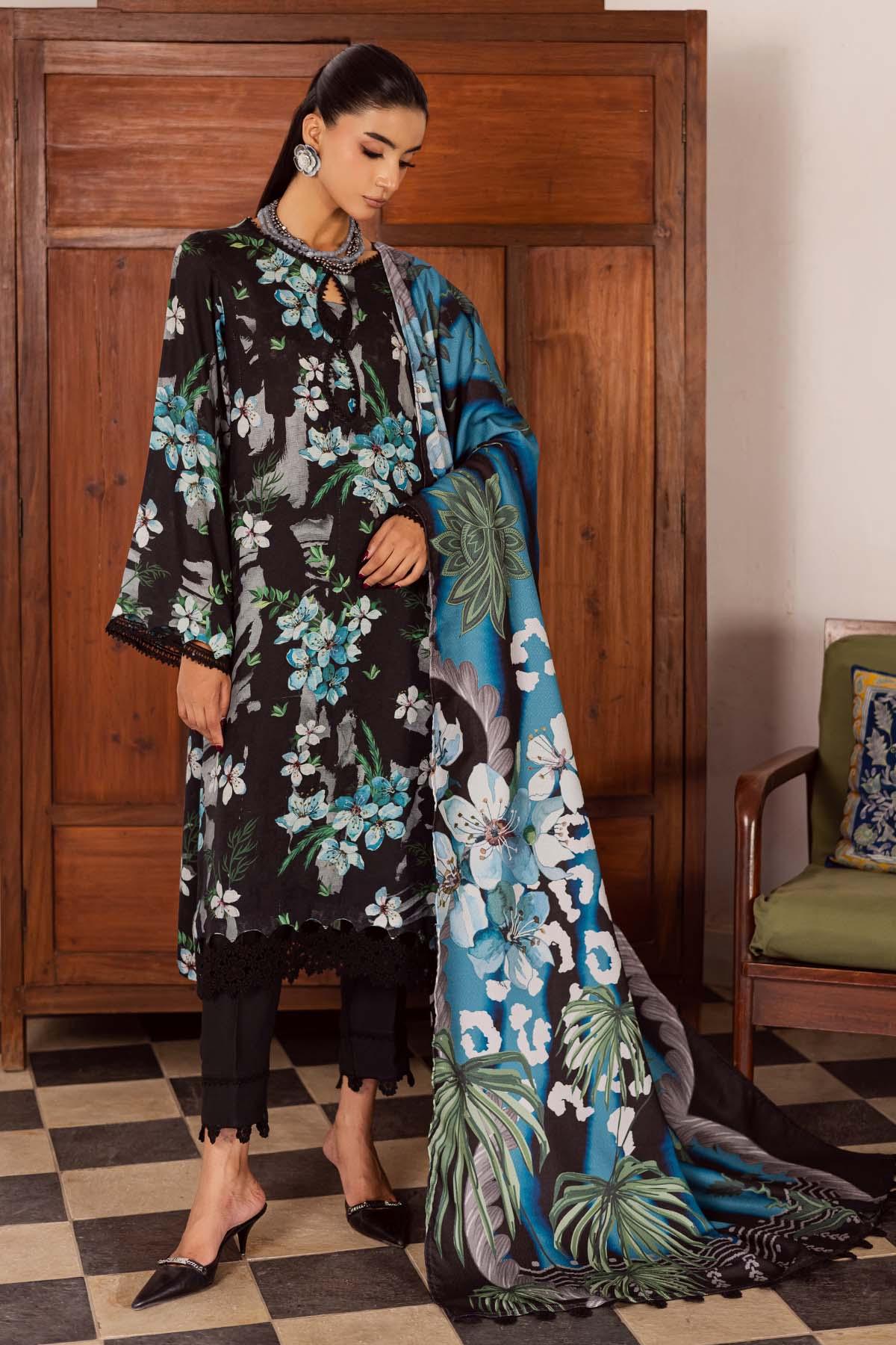 Nureh | Linen Jacquard | SP-194 - Rang-e-Khaas
