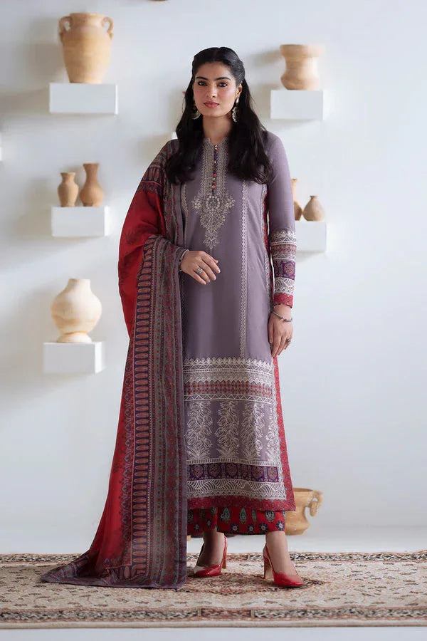 Maryum N Maria | Noore Winters 25 | Khaddar ZALAAN - FSU5672 - Rang-e-Khaas