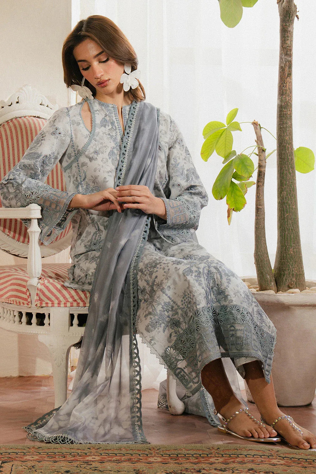 Ayzel | Armelia Printed Lawn 25 | Selviana - Rang-e-Khaas