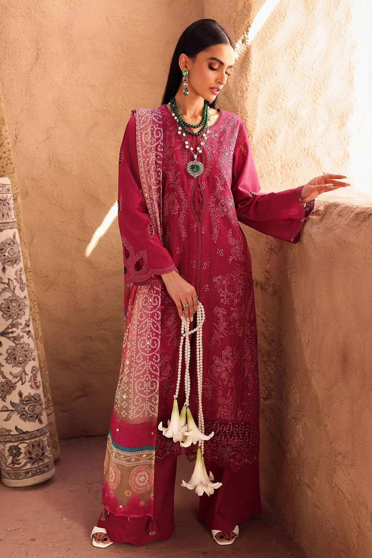 Nureh | Bazaar Lawn | NE-158 - Rang-e-Khaas