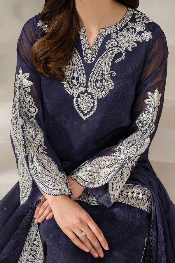 Farasha | Fiorella Formals | Blue Dazzle - Rang-e-Khaas